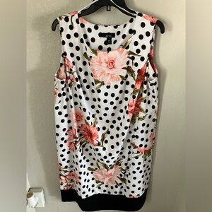 Alyx Black and White Polka Dot Dress